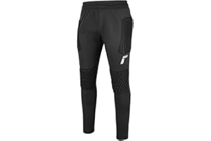 Reusch Contest II Soccer Goalkeeper Pants for Men | Padded GK Trousers with Knee & Hip Protection | Breathable Goalie Pants