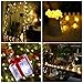 ALOVECO LED String Lights, 18ft 50 LED Waterproof Ball Lights with Remote, 8 Lighting Modes, Battery Powered Starry Fairy String Lights for Bedroom, Garden, Christmas Tree, Wedding, Party(Warm Color)