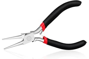 BILLBOTK Round Nose Pliers, Wire Jewelry Making Tools Bead Pliers for Wire Wrapping, Jump Rings Making, Jewelry Making Supplies, DIY Craft
