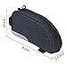 CestMall Bike Bag, MTB Bicycle Top Tube Bag, 1L Capacity Waterproof Cycling Front Frame Pannier Pouch Carrier Bags Bicycle Accessories for Outdoor