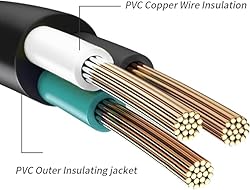 HONDERSON Flat Plug Indoor Extension Cord, UL