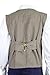 Exact Pirate Vest Johnny The Sparrow Costume