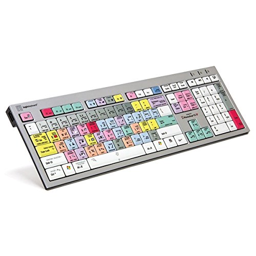 Logickeyboard Designed for Adobe Photoshop CC - PC Slim Line Keyboard- Windows 7-10 Part:  LKBU-PHOTOCC-AJPU-US
