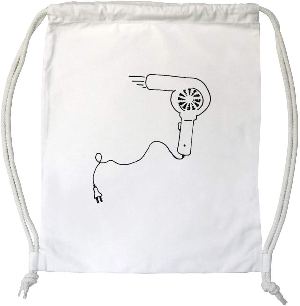 Azeeda 'Hair Dryer' Drawstring Gym Bag / Sack (DB00012364)
