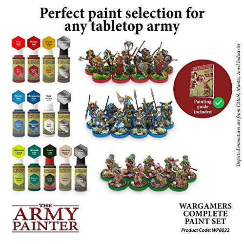 The Army Painter Wargamers Complete Paint Set Miniature Painting Kit