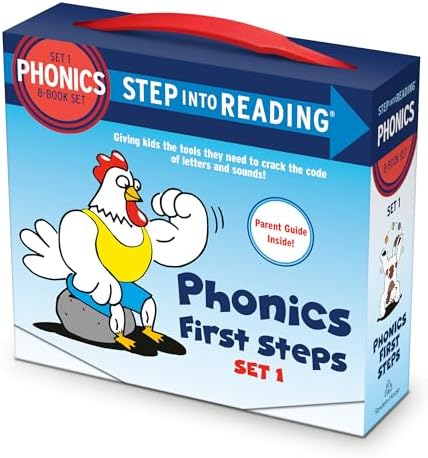 Amazon.com: Step into Reading Set 2 Phonics First Steps Box Set