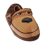 Kids/Childrens Big Boys Animal Indoor Slippers