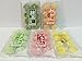 Japanese Mochi Fruits Daifuku (Rice Cake) CHOICE OF: Strawberry, Melon, Green Tea, Orange and Banana Flavors (5 Flavors Mix)
