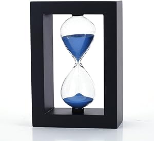 Wood Frame Hourglass Sand Timer 25 Minutes