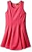 Nicole Miller Girls' Laser Cut Neoprene Dress