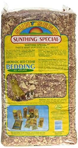 Sun Seed Company SSS18100 6-Pack Aromatic Red Cedar Press Pack Small Animal Bedding, 1200 Cubic Inch - Thumbnail 2