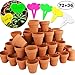 Nilos Terracotta Pot-72 Pcs 2inch Mini Clay Pots,Ceramic Pottery Planter Cactus Flower Pots Succulent Pot for Plants, Wedding, Craft