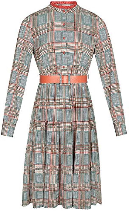 Amazon Co Jp フリックバード Flickbard タータンチェック ワンピース ブリティッシュ トラッド系フェミニンブランド S 服 ファッション小物