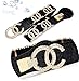 Stretch Belts for Women Luxury with Rhinestone Corlink Black Waist Belts