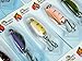thkfish 30pcs Various Assorted Laser Spinners Spoon Bait Fishing Fishing Spoons