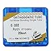 80 pieces of Orthodontic Roth 0.022 Tubes Dental First Molar Bonding Single Tubes non convertible Buccal Tubes 20 Sets Number Marked