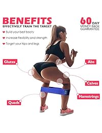 RCCKUON Resistance Bands for Legs and Butt, Exercise Band Hip Band Workout Band Stretch Fitness Bands Resistant Bands Resustance Bands Sports Mini Booty Bands Wide Resistance Loop Bands