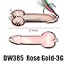 OVERMAL Fish Lures 2018 Hard VIB Metal Wobble Fish Lures Spoon Lure Feather Bait Hook Fishing Tackle (Rose Gold)