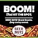 BEER NUTS Cantina Twang Mix, Sweet & Salty Original Roasted Peanuts, Chili Lemon Roasted Corn, Black Bean Sticks & Flakes, Guacamole Bites, Spicy Siracha Corn Sticks, Party Size, Resealable Jar (26oz)
