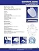 Comfort Seats C1050S00 Jones Stephens Bathroom-Hardware, Elongated, White