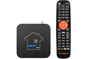 GTMEDIA HDTV Converter X1 Box, ATSC 3.0/1.0, Support DRM Channel Play, 4K UHD, Dolby AC4, DVR Recording, HDTV Player