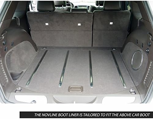 Novline MAT021 Custom Tailored Fit Black Rubber Boot Liner Tray Mat - Image 4