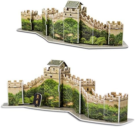 The Great Wall World Great Architecture 3D Puzzles DIY Toys for Children and Adult Jigsaw Puzzle
