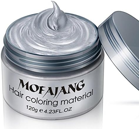 GTIA Men Women Professional Hair Wax Hair Colour Wax Hair Cream Hair Mud Dye Cream Hair Styling Modelling Washes easily - 120g (E)