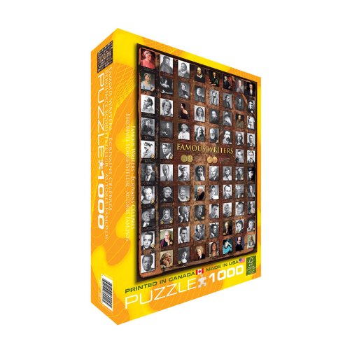 EuroGraphics Famous Writers 1000 Piece Puzzle
