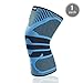 Compression-Knee-Brace-IVANKEE-Knee-Sleeves for Women Men Meniscus Tear,Joint Pain Relief,Injury Recovery,Arthritis,ACL,MCL,Non-Slip Knee Support for Running,Jogging, Sports,Single Wrap,XL,HT-Blue