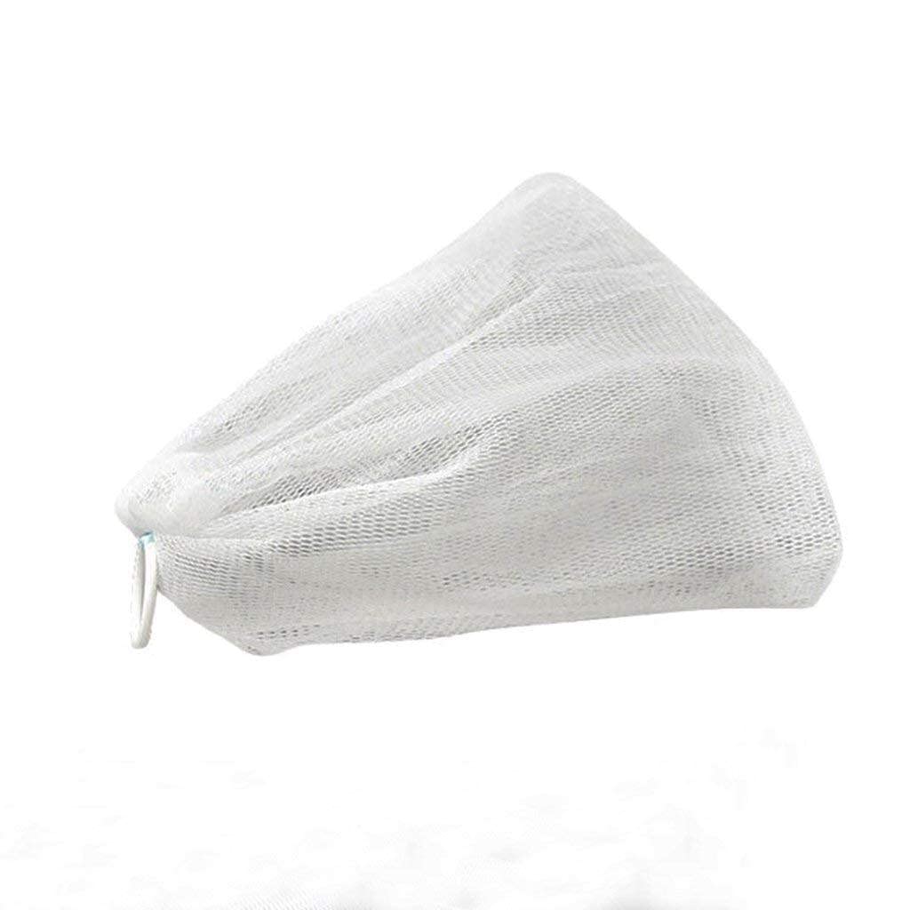 Photo 1 of 1 Pcs Soap Blister Mesh Bath Shower Wash Face Foaming Net Handmade Soap Mesh Bag