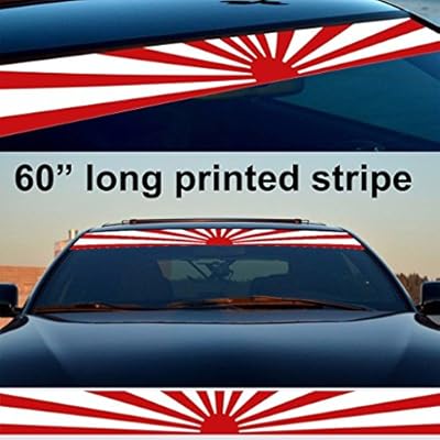 Kaizen Windshield Sticker Banner Decal Vinyl Rally Window Graphic