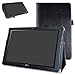 Acer Iconia One 10 B3-A40 Case,Mama Mouth PU Leather Folio 2-folding Stand Cover with Stylus Holder for 10.1