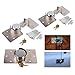 Hidden Shackle Padlock, 73mm/2.87 inch, Stainless Steel Security Hasp Lock Set, Heavy Duty Door Lock for Gates, Trailers, Sheds