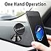 Double 360 Degree Rotation Magnetic Car Phone Mount, Dashboard Car Phone Holder, Compatible with Most Smartphones
