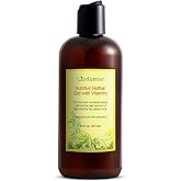 Just Nutritive Herbal Hair Gel With Vitamins &amp; Proteins | Natural, Alcohol-Free &amp; Humidity Controlling for All Hair Types - 16 Fl Oz