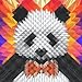 mighty wallet | Minimalist Tyvek Wallet | Front Pocket Wallet | Slim Wallet | Geo Panda