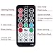 CHINLY LED Disco Ball Light MP3 Music Speaker USB Portable 9W 9color Modes Dance Hall Strobe Light Mini LED Stage Light Party Light for Wedding Party Bar Club DJ KTV (with Remote & US Plug)