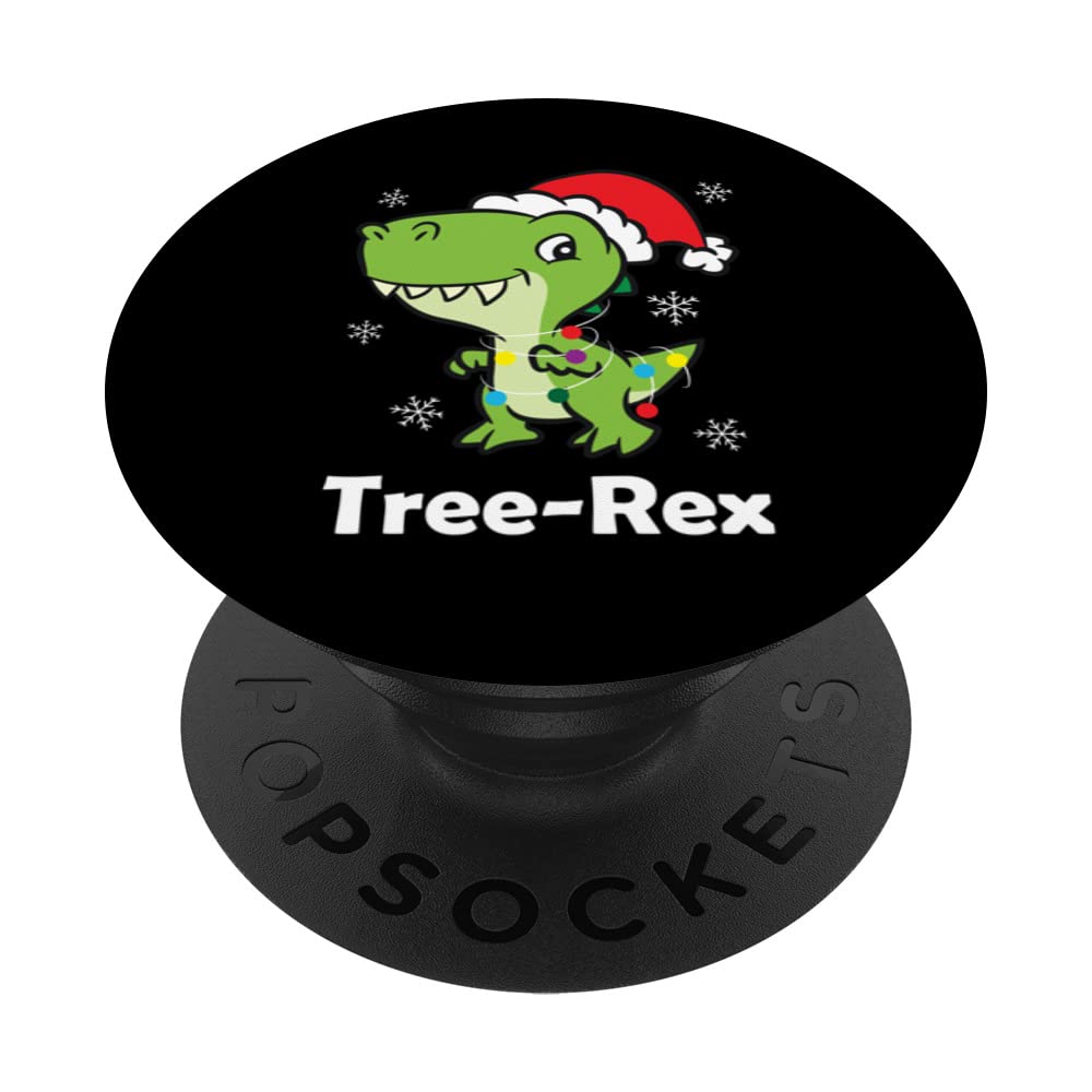 T-Rex Tree-Rex Fairy Lights PopSockets Swappable PopGrip