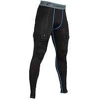 Amazon.com: Adidas Mens Hockey Baselayer Pants Black X-Small