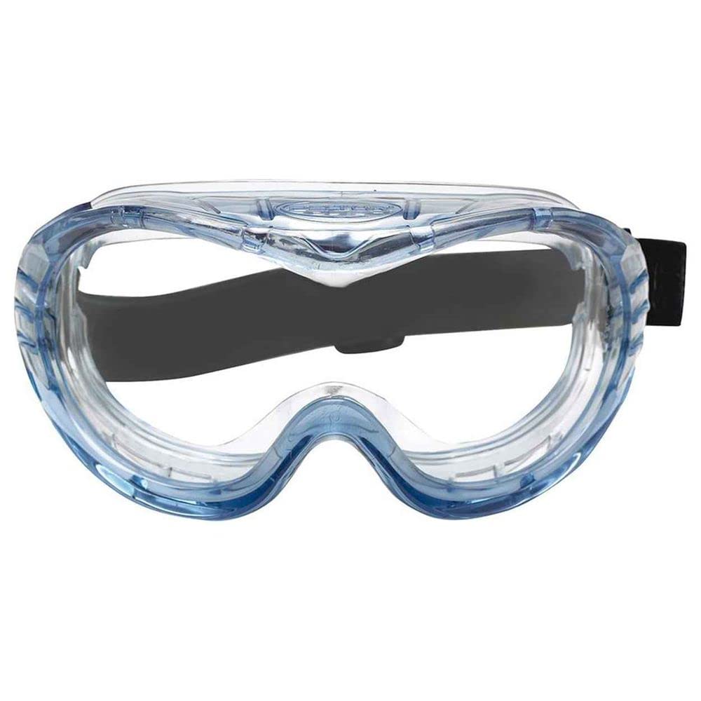 3M Fahrenheit Safety Goggles, Indirect Vented, Anti-Scratch, Clear Polycarbonate Lens, 71360-00012