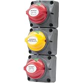BEP 715-V Battery Distribution Cluster for Single Engine with Two Dedicated Battery Banks