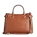 Tote Bag Handbag Authentic Burberry Medium Banner in Leather and House Check TAN Item 39807941