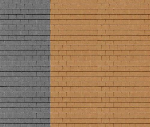 12th Scale Dolls House Accessory - Textured Roofing Sheet MDF by Dolls House Parade