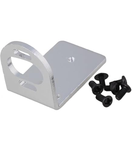 Plaque Support Moteur En Alliage Aluminium Pour RC 1/8 1/10 - Compatible 3650, 3670, 540, 550 - Mise à Niveau