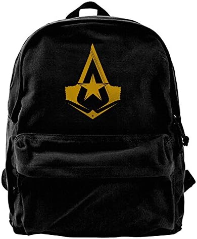 Ayafeng USSR RARR Russian Insignia Logo Canvas Backpack School Travel Bag