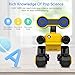HBUDS Robot Toy Remote Voice Control, Programmable, Touch Sensing STEM Educational Robot Toy with Interactive Feature to Walk, Dance, Sing, Explore, Provide Science Lectures and Send Gifts to Kids