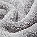 Leisofter Soft & Absorbent Cotton Hand Towels for Bathroom(Grey, 2-Pack, 14