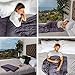 RelaxEden® Adult Weighted Blanket W/Removable, Washable Duvet Cover| 20 lbs, 60”x 80” Size| Heavy Glass Micro-Beads| Supreme Sleeping Comfort for Adults| Hot & Cold Sleeping| 100% Soft Cotton Build