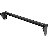Tecmojo 1U Foldable Vertical Rack and Wall Mountable Patch Panel Bracket for 19" Server and Data Equipment